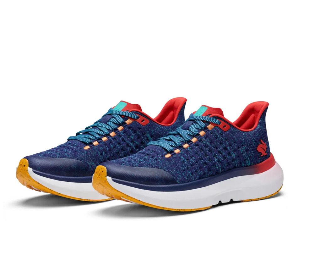 Rabbit Mens Dream Chaser Athletic Shoes Size 12 Blue Red Athletic Running NIB
